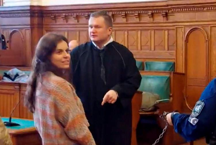 Ilaria Salis in tribunale  - (Fotogramma)