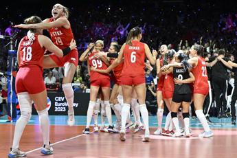 Türkiye wins the European Women s Volleyball Championship Italy fourth