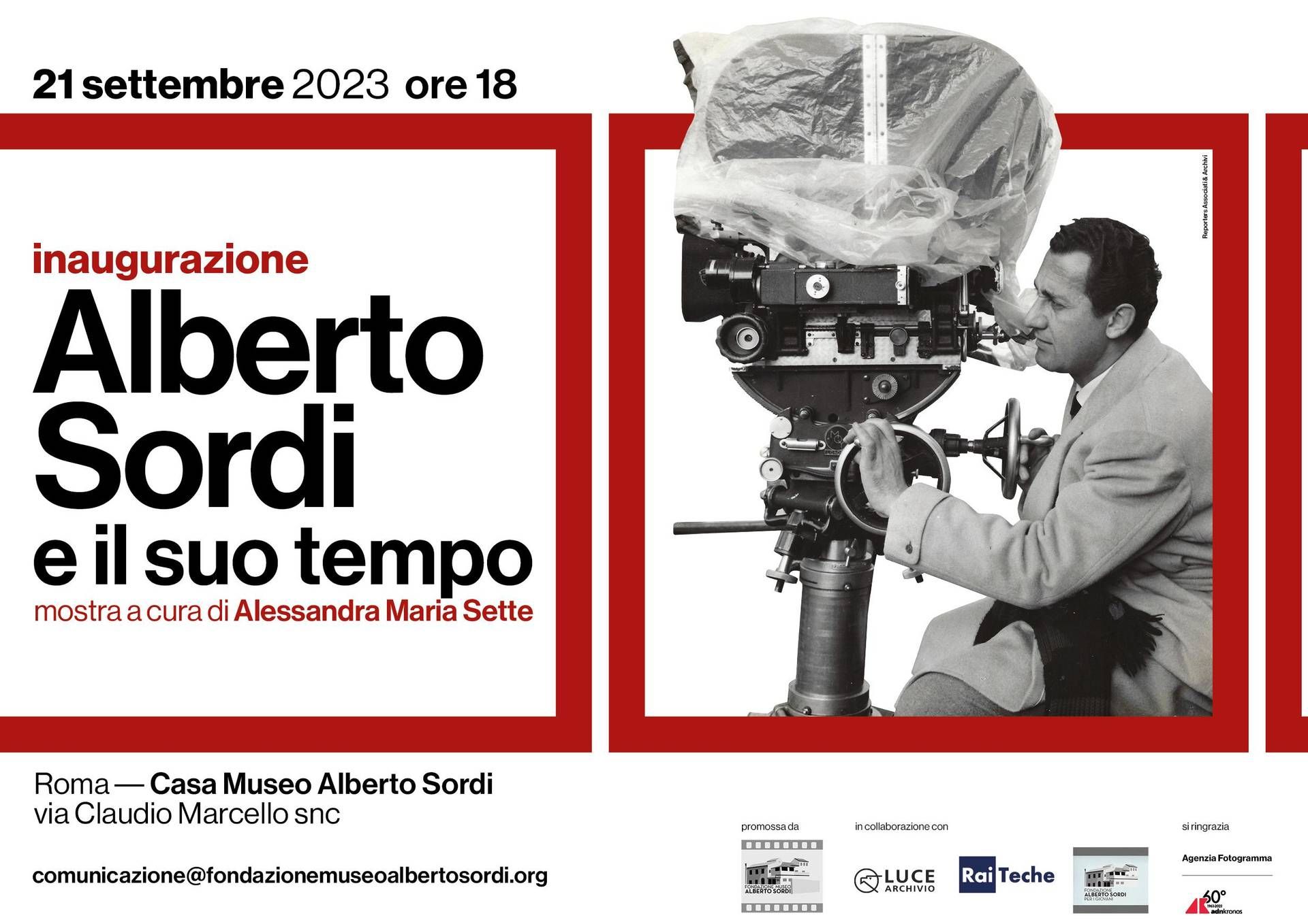 Inaugurata Mostra Alberto Sordi E Il Suo Tempo