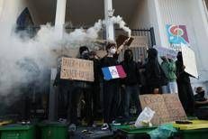Le proteste in Francia - Afp
