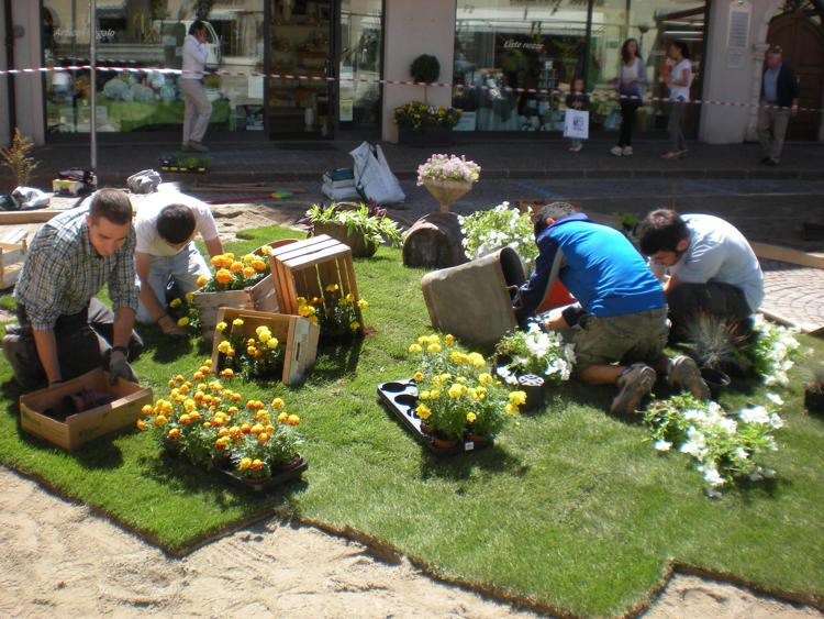 I tecnici del verde al lavoro 