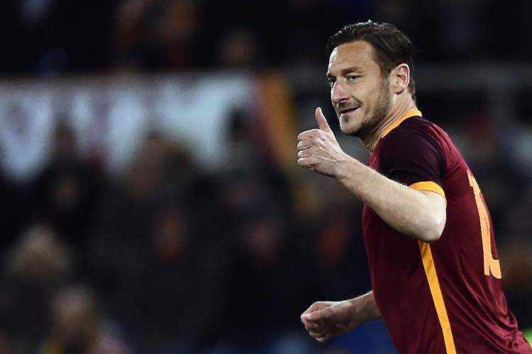 Il capitano della Roma, Francesco Totti (Foto AFP) - AFP