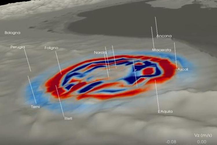 Ecco come si è propagata l'onda sismica /Video