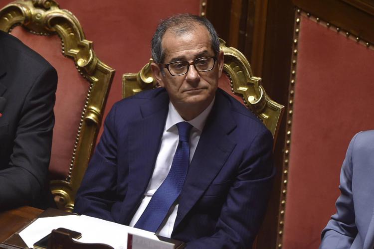 Il ministro dell'Economia, Giovanni Tria (FOTOGRAMMA)