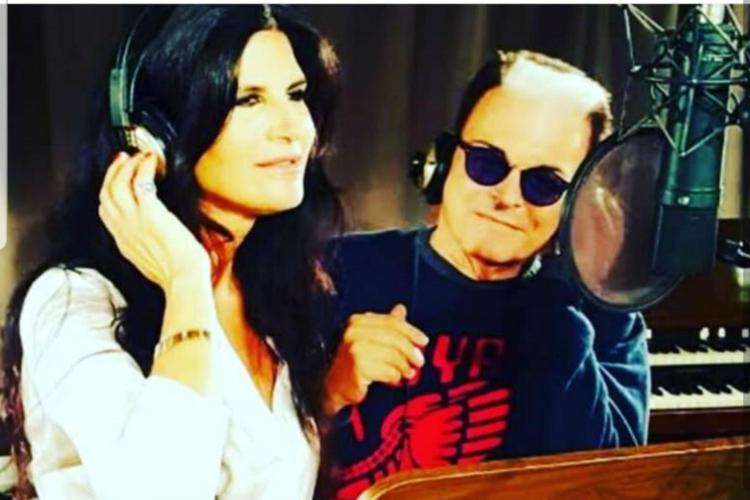 Pamela Prati con Cristiano Malgioglio (foto dal profilo instagram di Cristiano Malgioglio) 