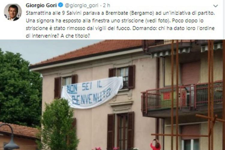 Immagine dal profilo Twitter di Giorgio Gori