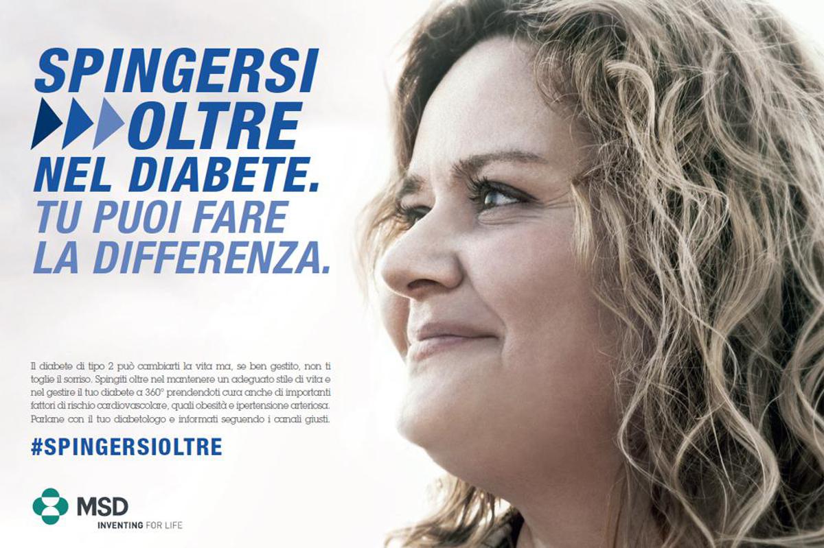 #Spingersi oltre contro il diabete, al via campagna social Msd