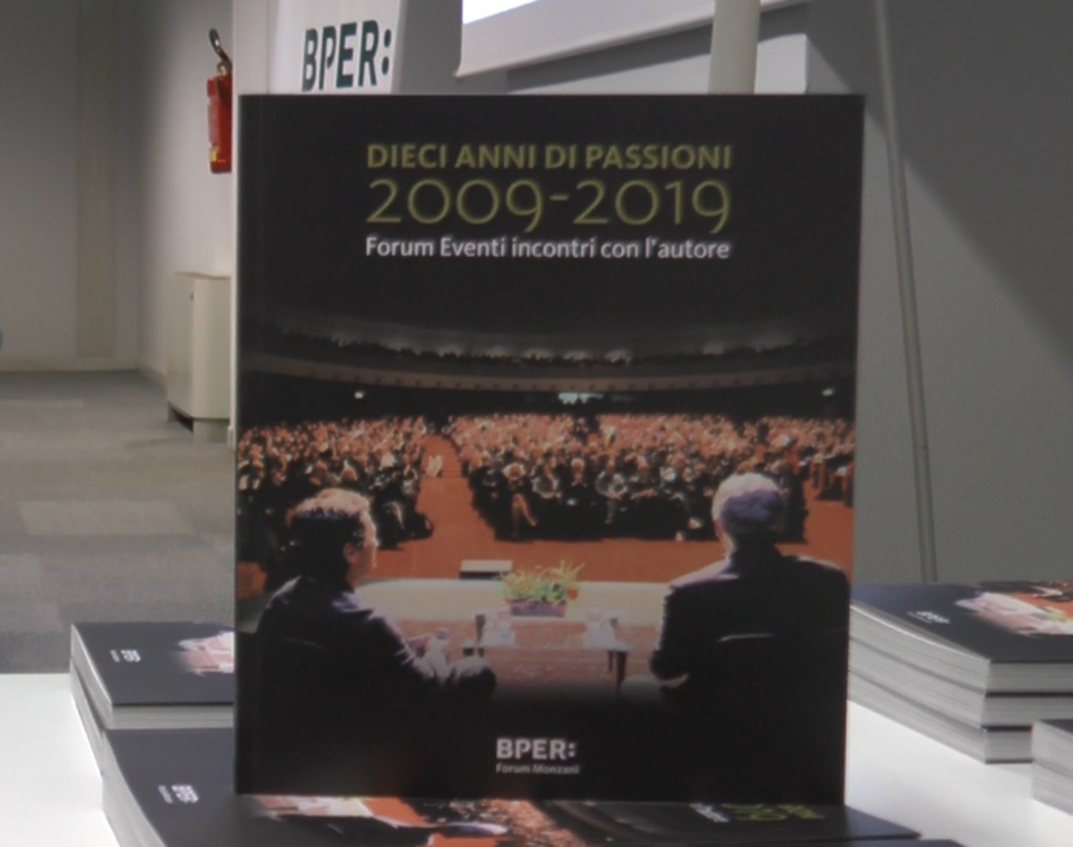 Bper presenta il volume 'Dieci anni di passioni 2009 - 2019; Forum Eventi incontri con l’autore'