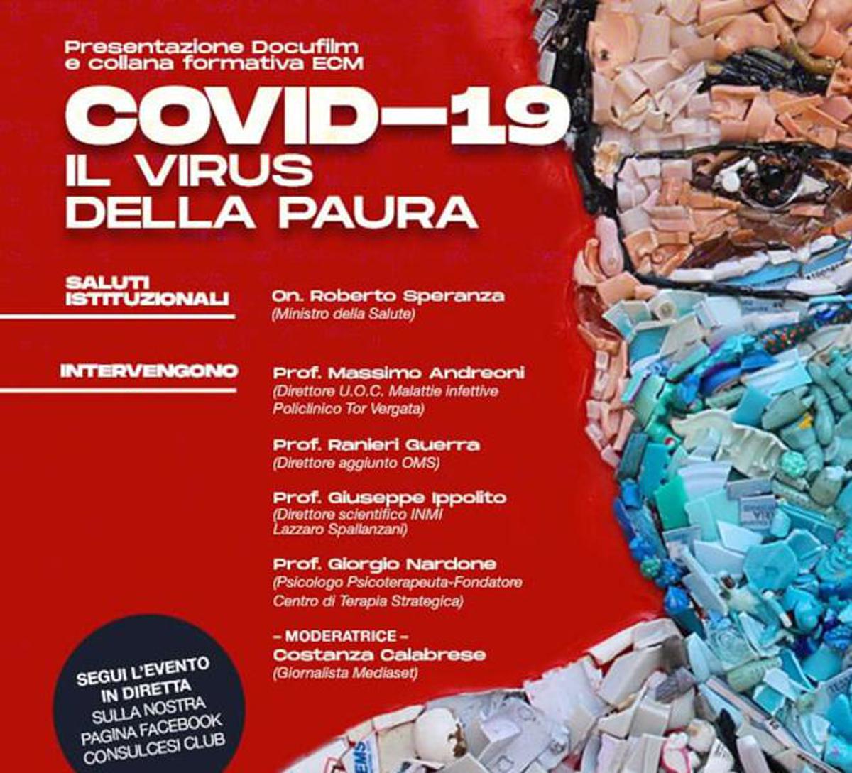 Docufilm racconta 'il virus della paura' per imparare dalla pandemia