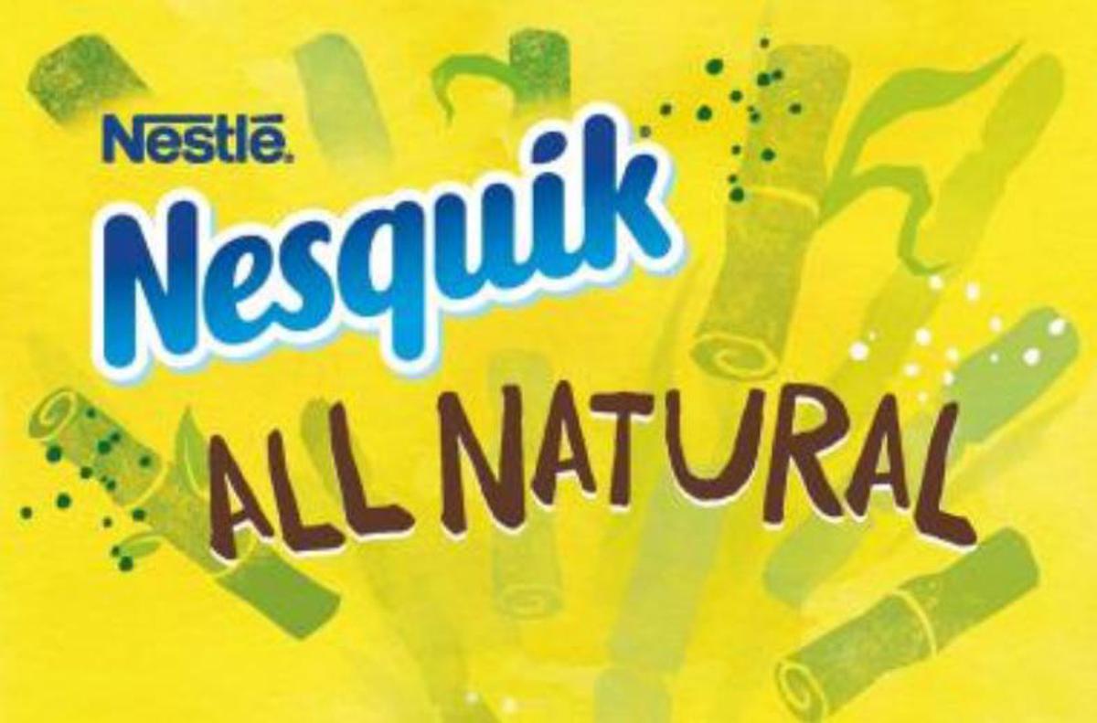 Nuovo Nesquik 'All Natural': più leggero, più sostenibile