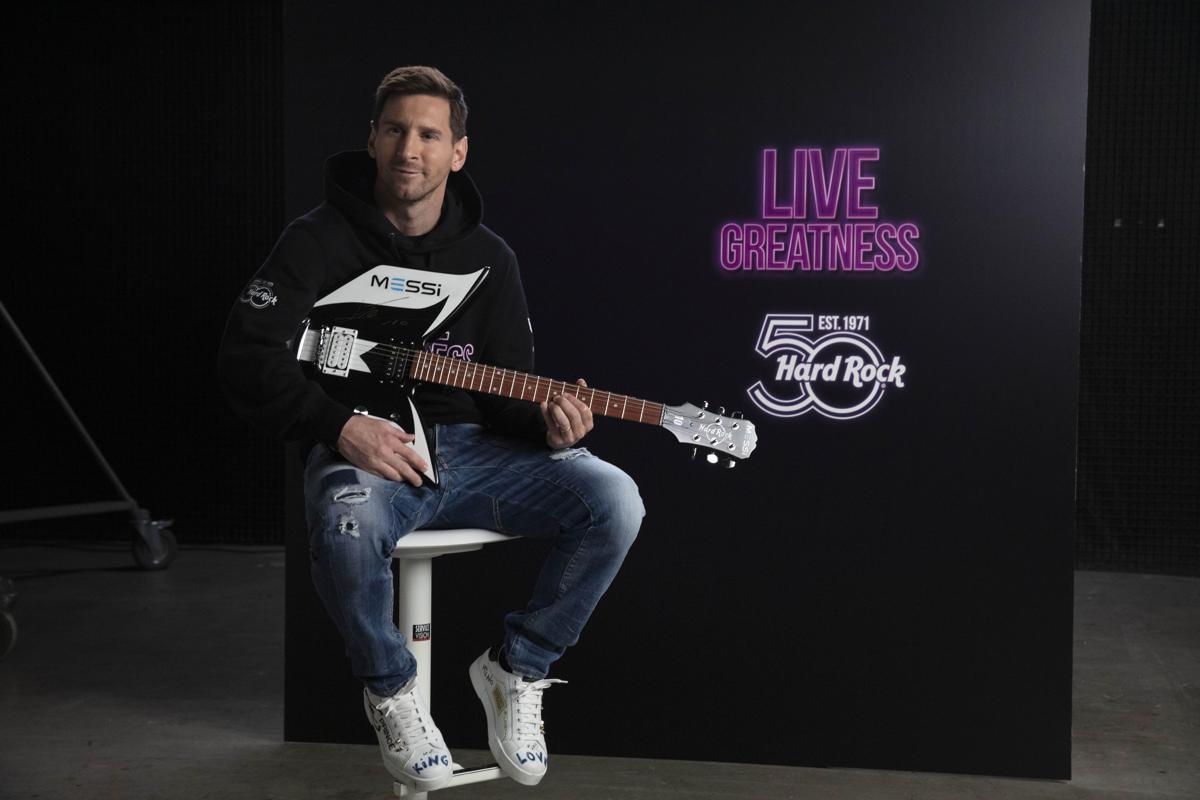 Hard Rock Cafe celebra 50° anniversario annunciando partnership con Messi