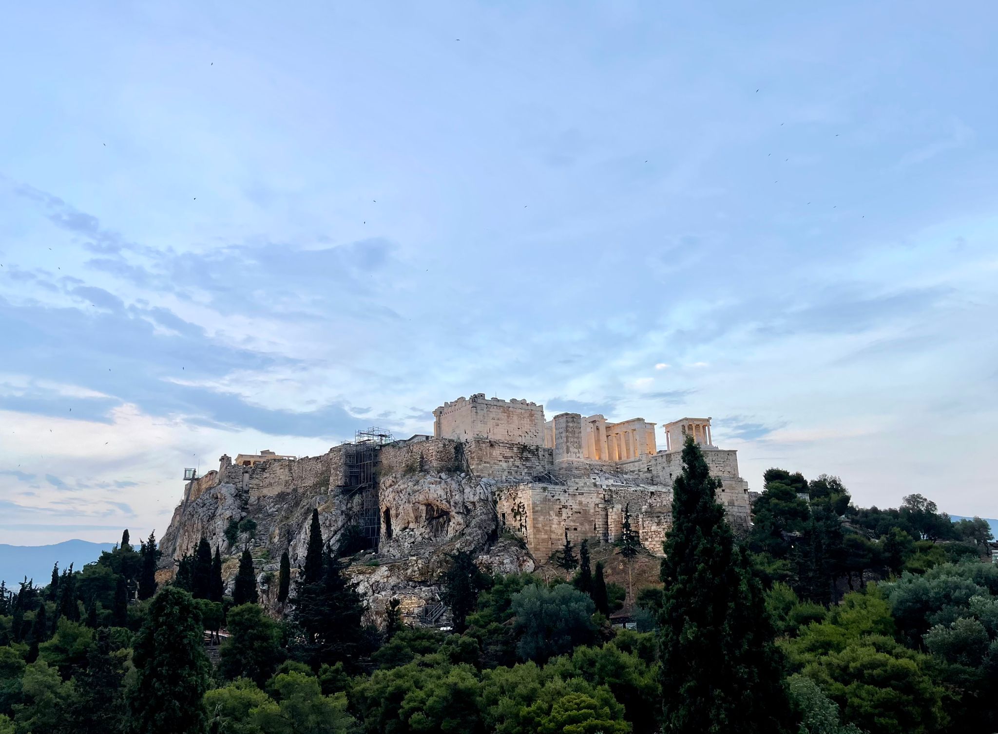 L'acropoli di Atene (Adnkronos)