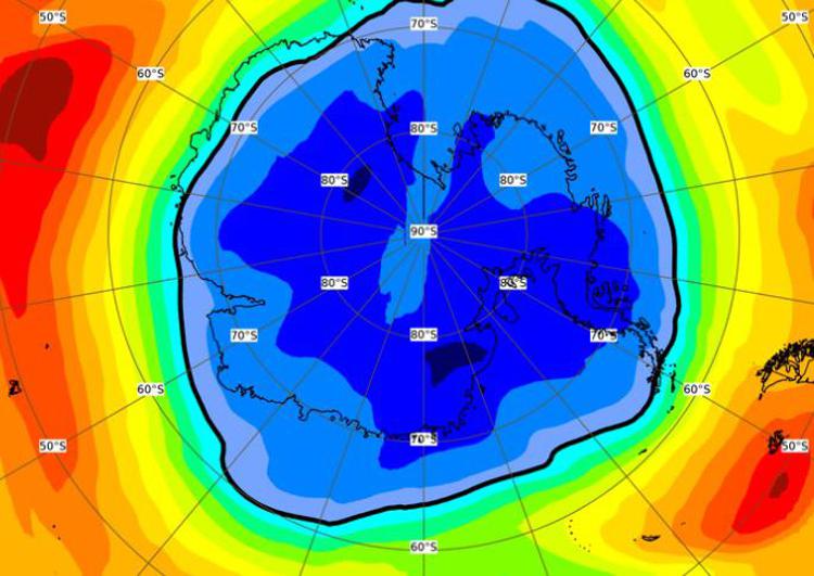 Buco dell'ozono più grande dell'Antartide