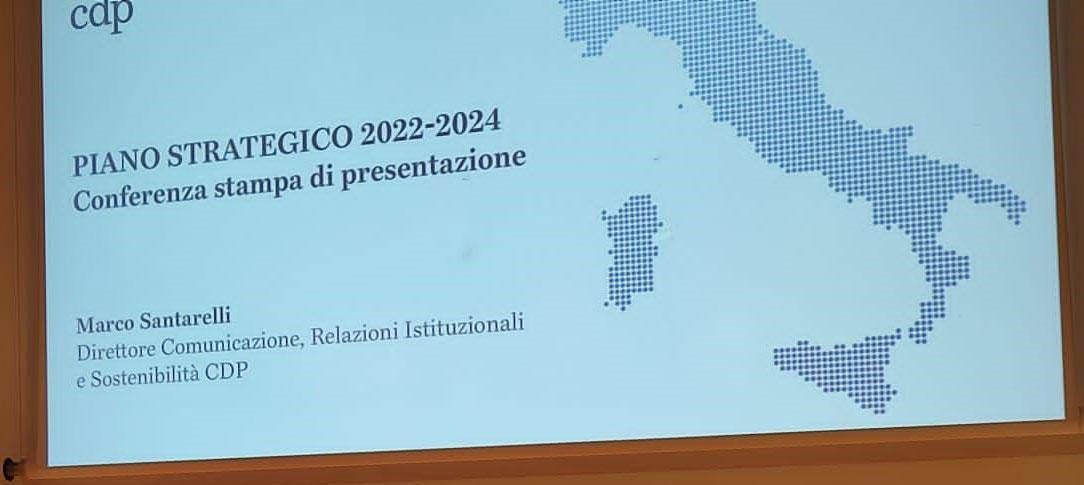 Cdp Approva Piano Strategico 2022-2024, Quattro Aree Prioritarie