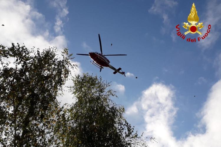 Foto soccorsi vigili del fuoco