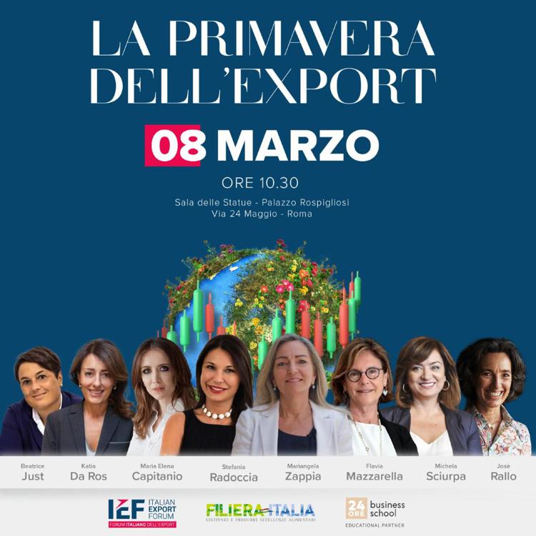 8 marzo, palazzo Rospigliosi apre porte a donne impegnate ne 'La primavera dell’export'