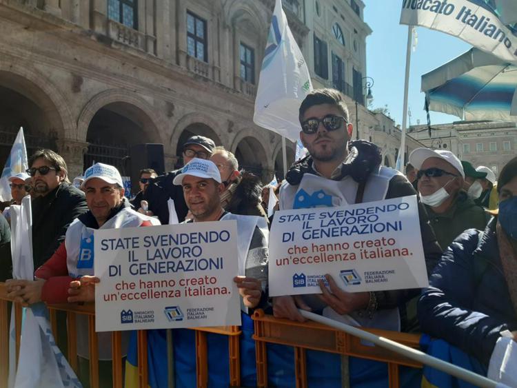 Un momento della manifestazione 