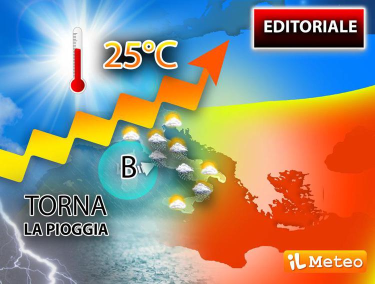 Caldo ma torna maltempo, previsioni meteo Italia da oggi 5 aprile