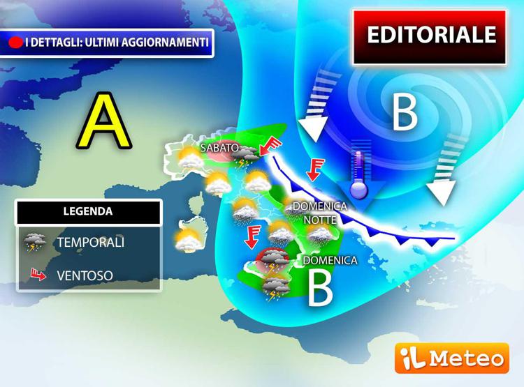 Meteo weekend Pasqua e Pasquetta, il tempo previsto