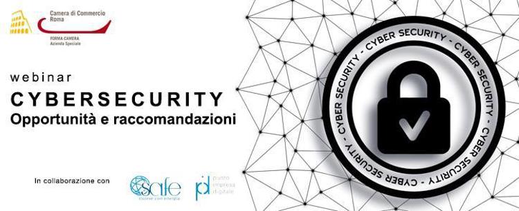 Cybersecurity: 'Opportunità e raccomandazioni', seminario online di Forma Camera, Safe e Pid