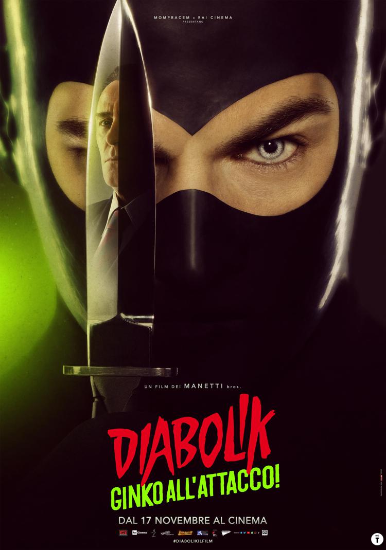 teaser poster 'Diabolik - Ginko all'attacco'