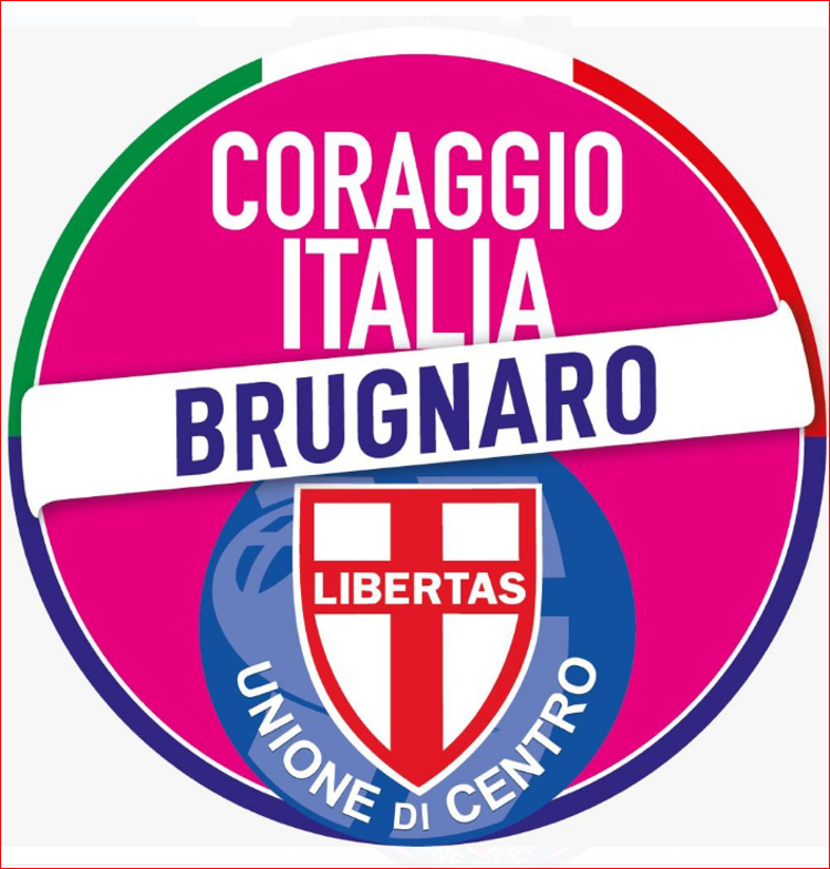 Elezioni 2022, ecco simbolo Udc-Coraggio Italia: nome 'Brugnaro' e scudocrociato per lista unica