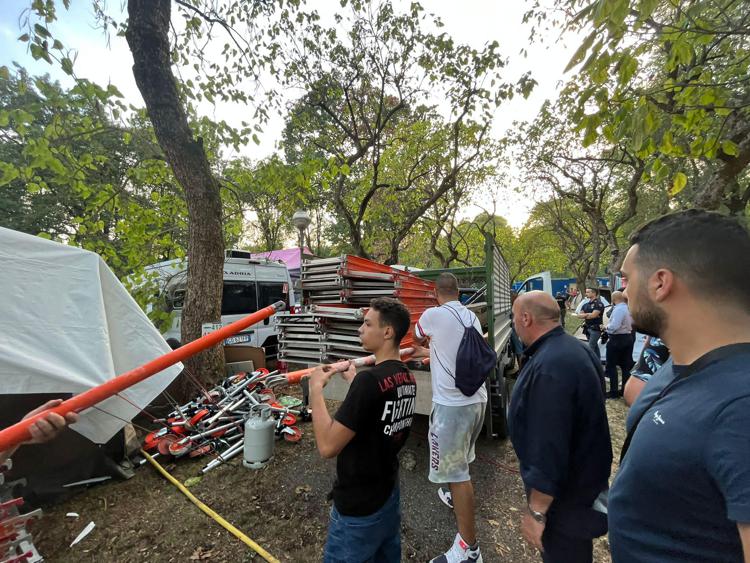 Gp di Monza, bloccati 80 olandesi si stavano costruendo tribuna