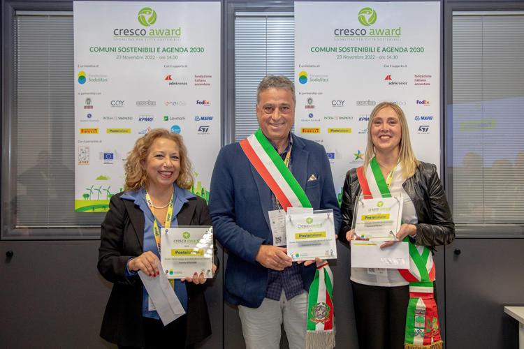 Poste partecipa al premio Cresco Award a sostegno dei Comuni d’Italia