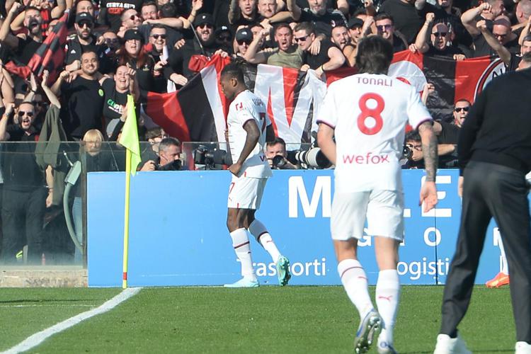 Salernitana-Milan 1-2, Leao e Tonali firmano vittoria rossonera