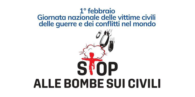 Diritti umani, il 1° febbraio Municipi illuminati per dire “Stop alle bombe sui civili”