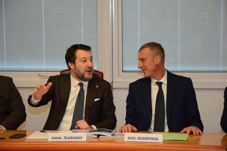 Visita Salvini a Latina, Acampora: 'Avviato dialogo costruttivo'