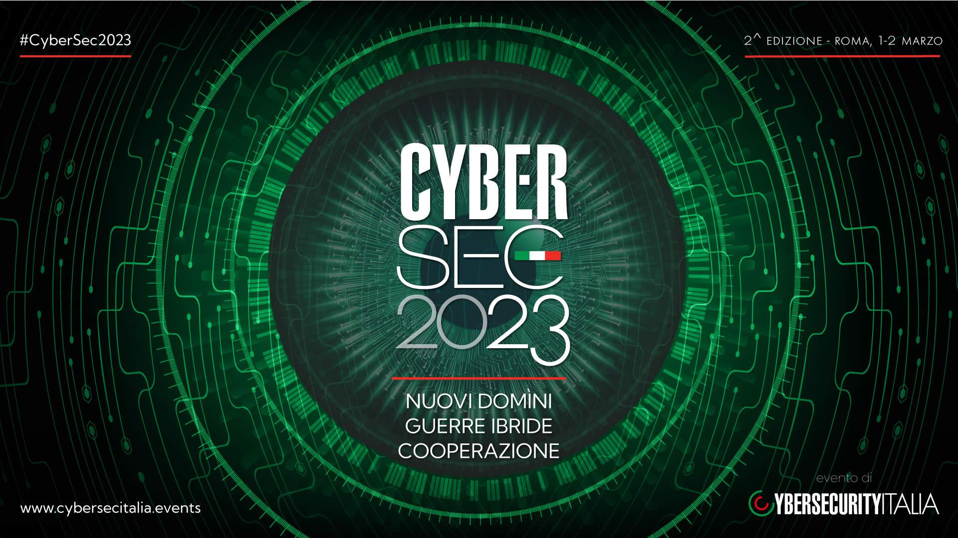 Dal 1 Al 2 Marzo A Roma CyberSec 2023, Focus Sulle Attuali Sfide Per La ...