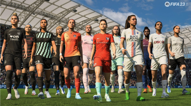 FIFA 23, arriva il campionato di calcio femminile USA