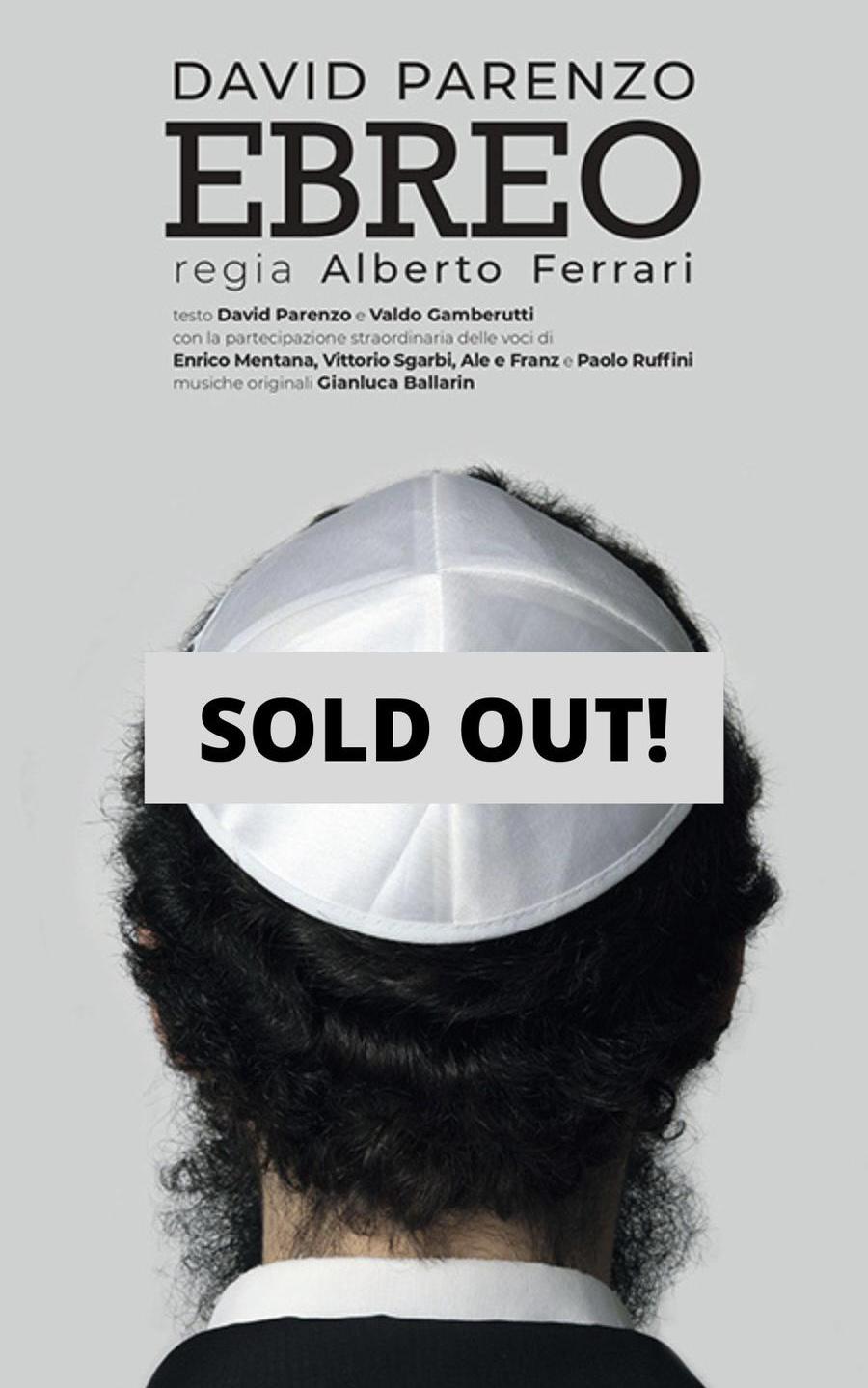 Sold out al Teatro Parioli per 'Ebreo!' di David Parenzo con Mentana ...