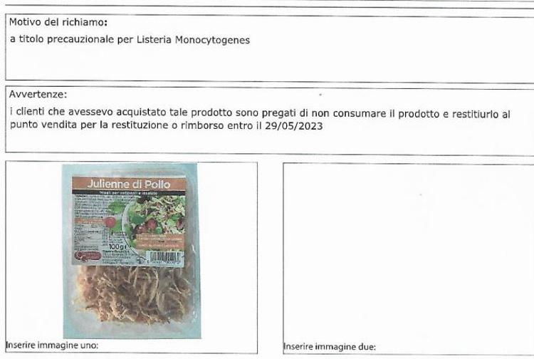 Listeria, recalled batches of chicken and horse meat Time News