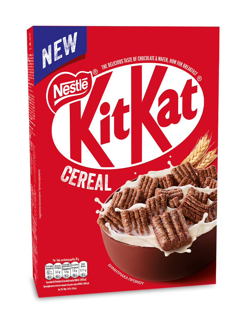 KitKat rivoluziona il momento della colazione: arrivano i cereali  dell'iconico snack