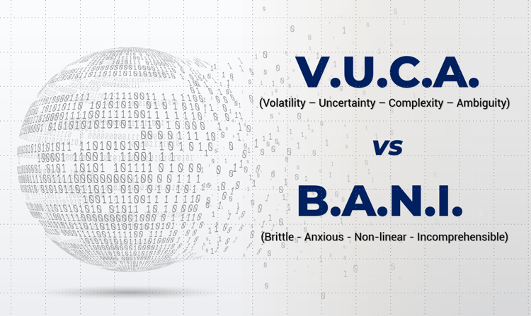 Da VUCA a BANI, un cambio di prospettiva essenziale per i leader del futuro