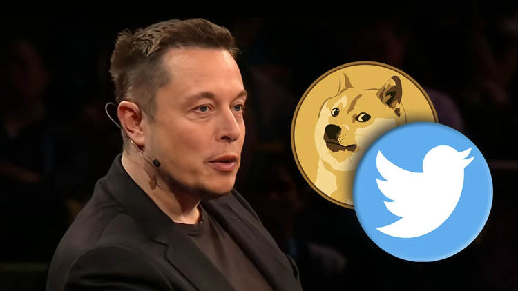 Twitter cambia logo e Dogecoin vola nel criptomercato