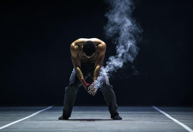 Un'immagine dello spettacolo di Marco Goecke, tra i protagonisti della 66esima edizione del Festival di Spoleto