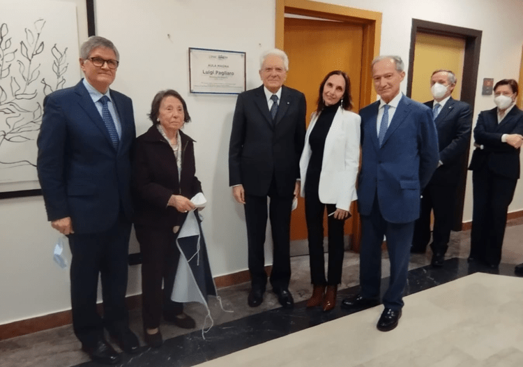 Mattarella a intitolazione aula magna Ismett