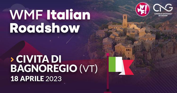 WMF Italian Roadshow a Civita- con CNG