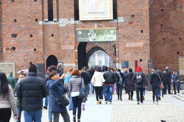 musei aperti turisti in coda