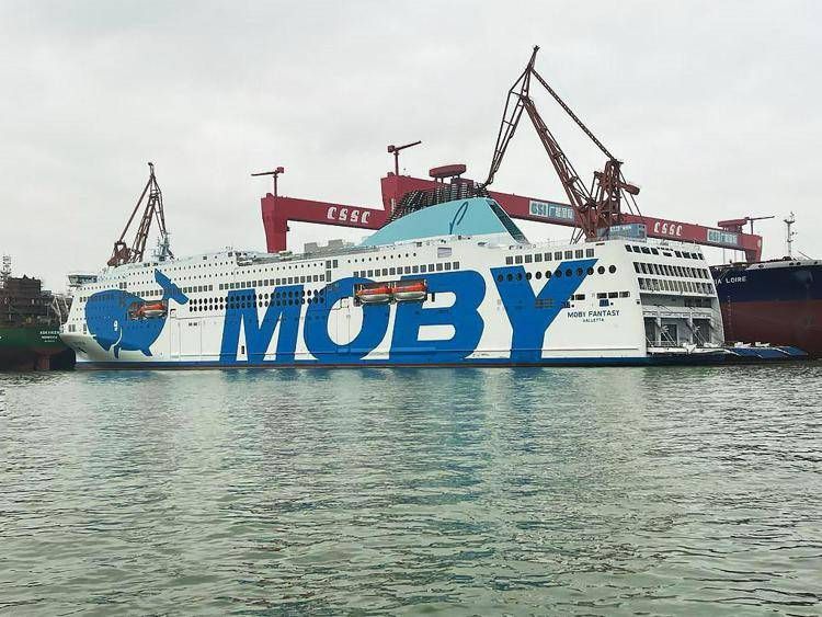 Consegnato in Cina Moby Fantasy, il traghetto passeggeri più grande al mondo