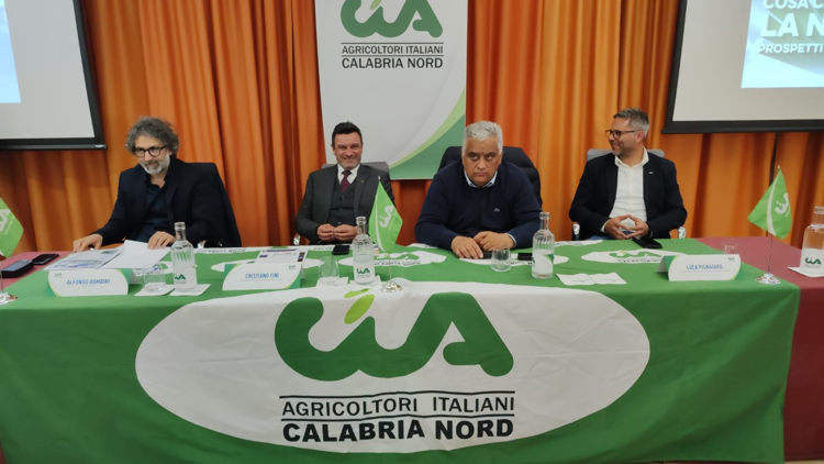 Un momento del convegno di Cia a Cosenza 