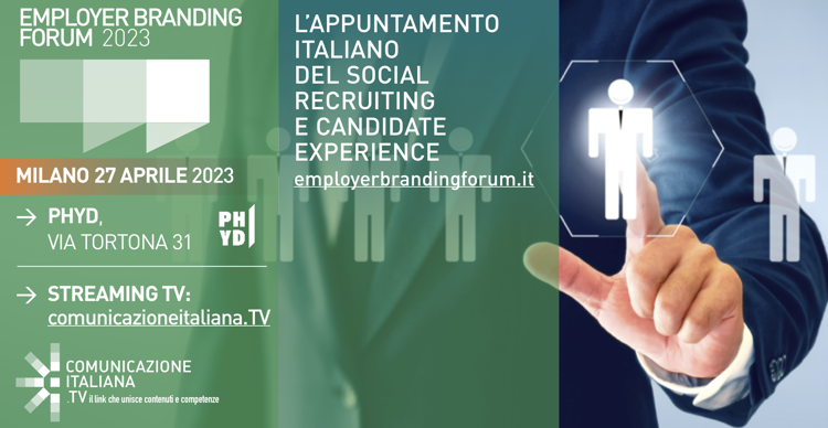 Domani prima edizione 'Forum employer branding' di Comunicazione Italiana