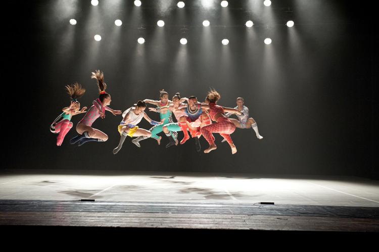 Un'immagine di 'Première' di Andrea Costanzo Martini firmata per il Balletto di Roma  - (foto Giuseppe Distefano)