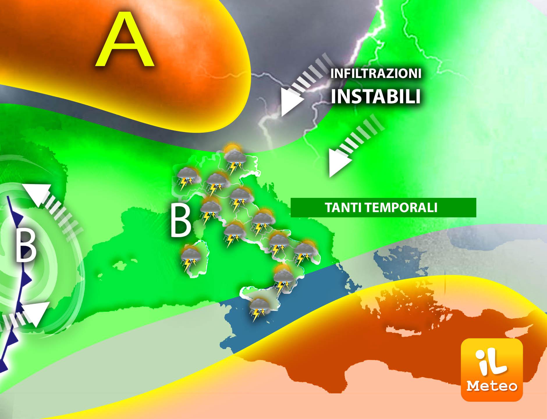 Meteo Italia, Previsioni Settimana 5-9 Giugno 2023 - Roccarainola On Line