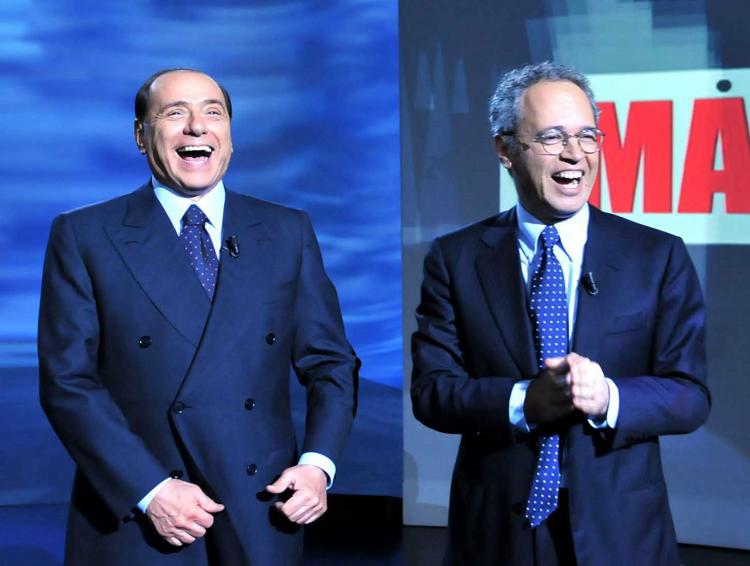 Berlusconi, Mentana: 