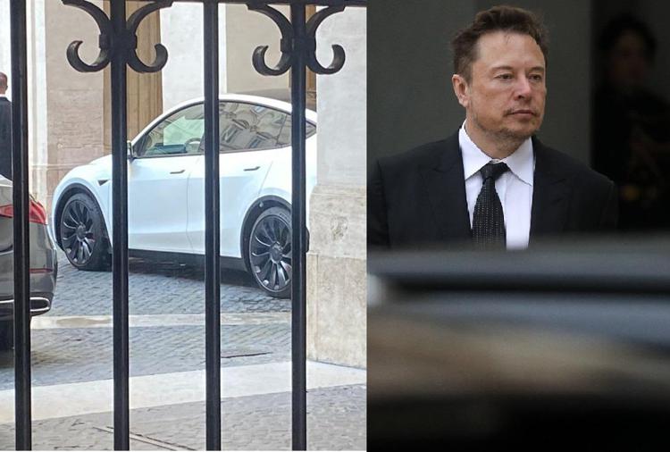 Elon Musk a Palazzo Chigi, incontro con Tajani e Meloni