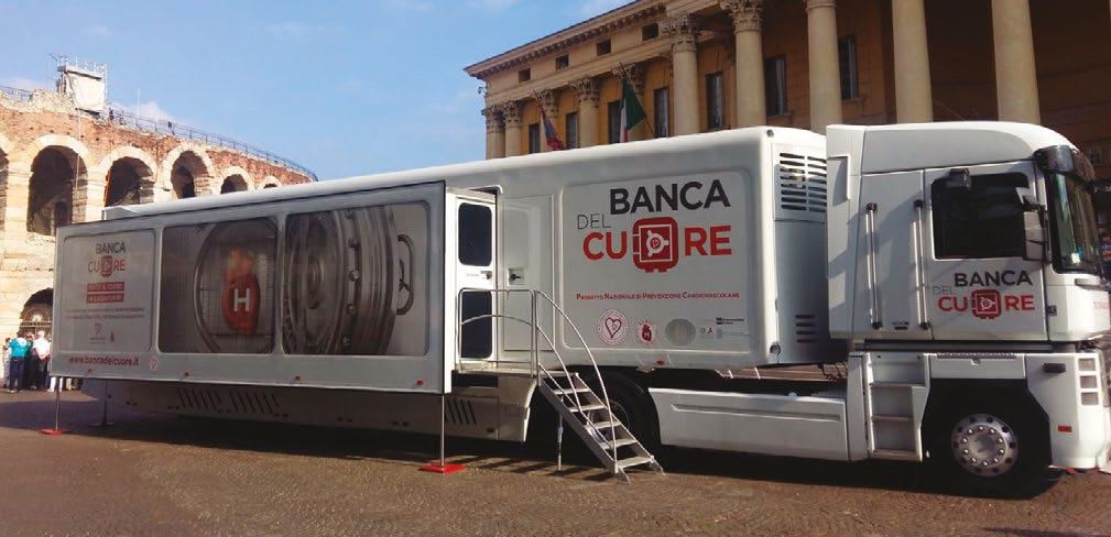 Screening cuore completo e gratuito, riparte 'Truck tour'con tappa in 28 città